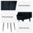 47in Round Dining Table Set-1050758583-1050758569-1044867248