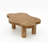 Cloud-Shaped Coffee Table with Tree Knot Pattern – 40”