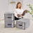 4 Pack Clothes Storage Foldable Blanket Organizer Bedroom Containers Bag Linen Closet Bed Sheet Bin