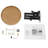 Wall Mounted Foldable Table With Wood Finish Space-Saving Bedside, Sofa & Small Room Desk