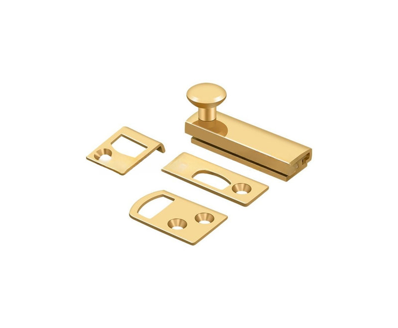 Boulon de surface 2 po Deltana 2SBCS10B, vis dissimulée, HD en bronze huilé, Bronze frotté à l'huile