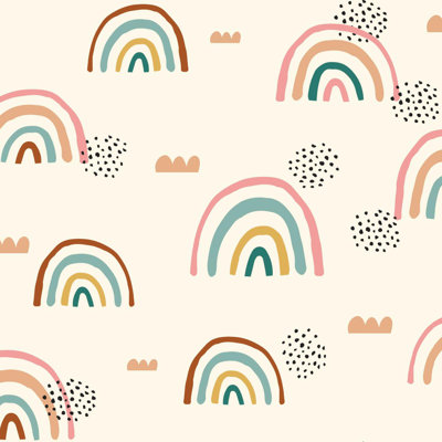 Papier peint adhésif adhésif RAINBOW's