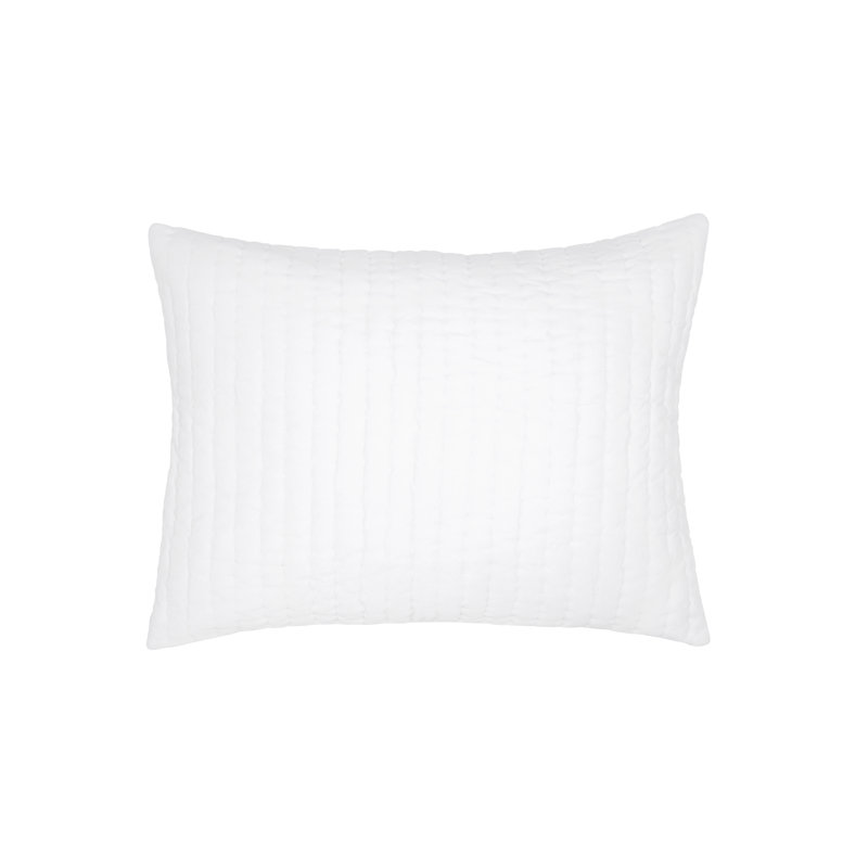 Velvet White Euro, King