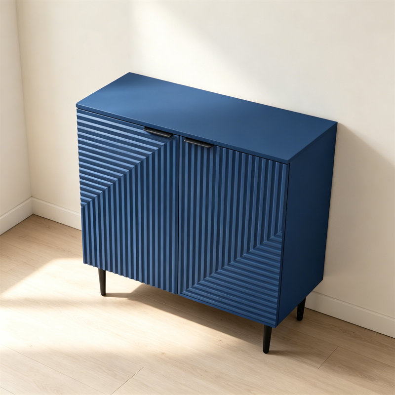 Armoire d'appoint Mirod Modern, Marine