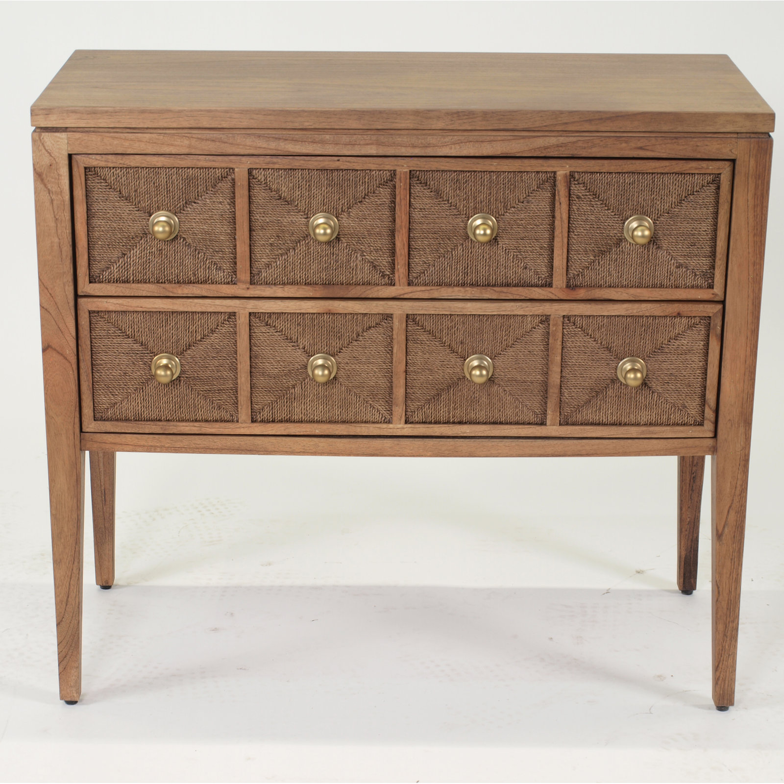 Misha Solid Wood Accent Chest, Aged Barrel
