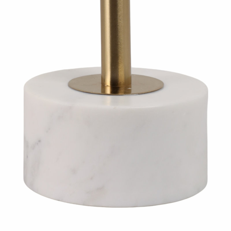 24" Cannes Agate And Marble Accent Table