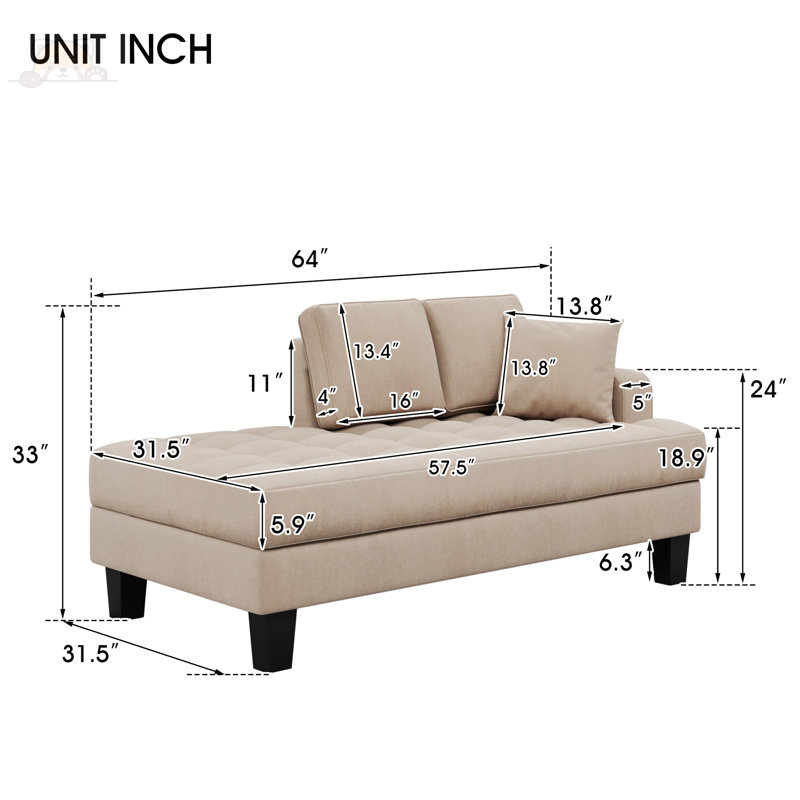 Chaise longue Timberlane