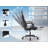 Gaming Chair With Footrest, Ergonomic Computer Chair With Headrest And Lumbar Support, Breathable Material Height Adjustable Video Game Chairs For Adults