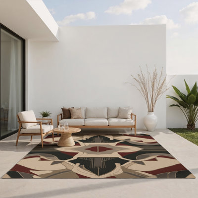 Tapis intérieur et extérieur Legacy Labyrinth