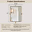 Miroir de salle de bain moderne inclinable-546698887-554523134