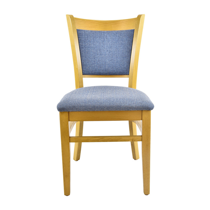 Chaise de salle à manger en tissu Architha