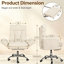 Fauteuil de bureau pivotant inclinable large adapté aux animaux de compagnie-1415135568