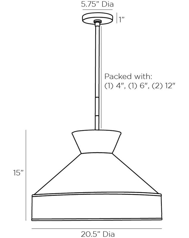 Malena 1 - Light Pendant