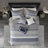 Rhapsody Navy Reversible Jacquard 6-Piece King/Cal King Quilt Set with Throw Pillows-847927618-847927677