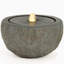 Fontaine à bulles ronde pour l'extérieur à DEL - Gris-196007118-196007112