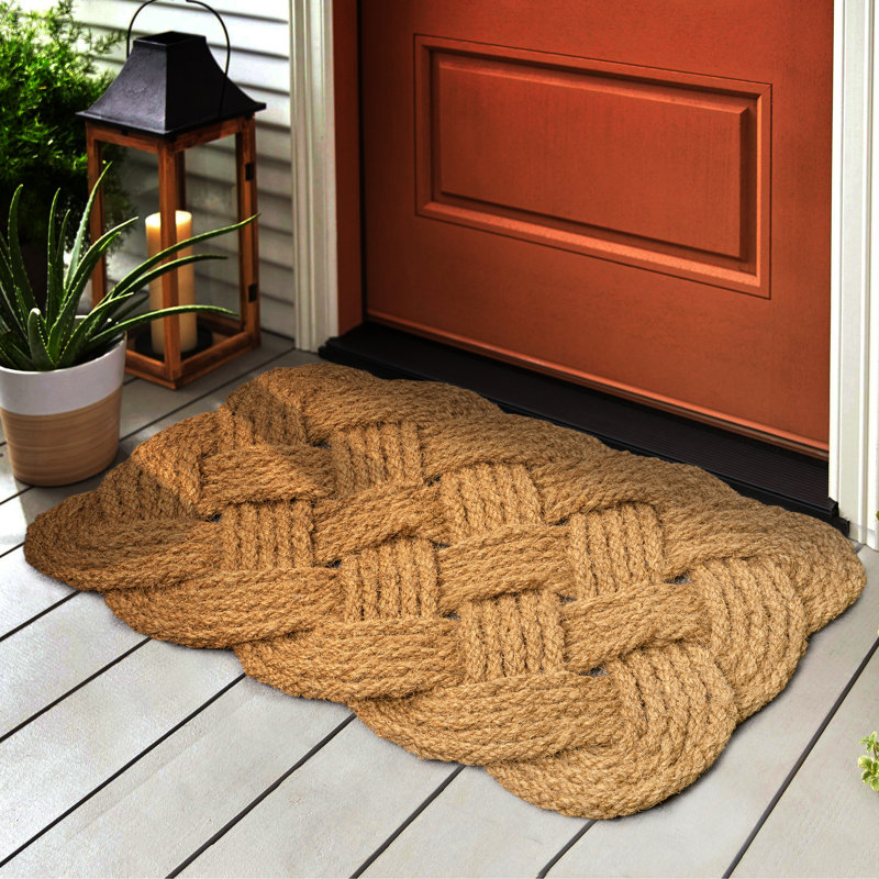 Tapis de porte intérieur / extérieur Cowgill Classic, Natural