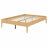 Sturdy Wood Platform Bed Frame Featuring Wood Slat and Metal Support-1897872208