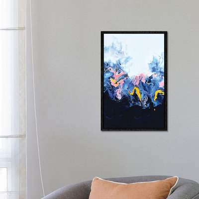 Deep Blue Rainbow - Print on Canvas