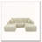 Top Quality Plush Ottoman Excellent Value for Money-396311858