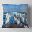 Oreiller imprimé Ice Blocks on Sand Beach - Sea & Shore-29961737-29963235
