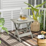 Rectangular Outdoor Folding Side Table