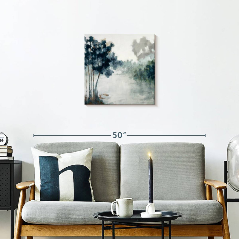 Soft Winter Light, 20" H x 20" W