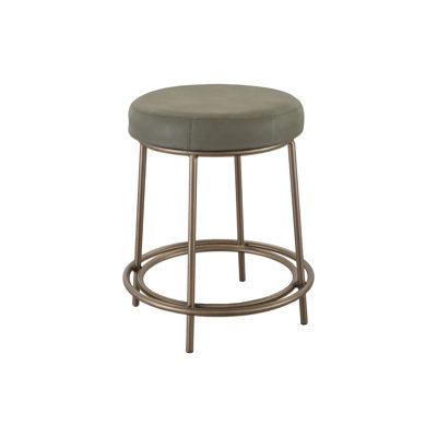 Structure en bois et base en métal, tabouret de 24 po