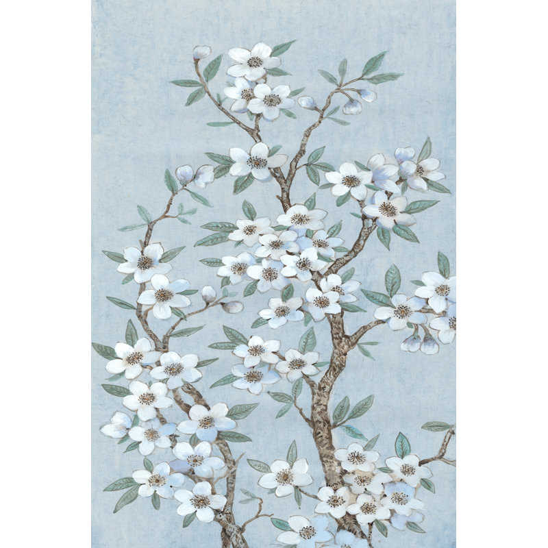 Branches Of Blossoms I by Tim OToole - Wrapped Canvas Painting, 30cm H x 20cm W