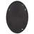 Busey Ribbed Oval Framed Accent Mirror-517196539