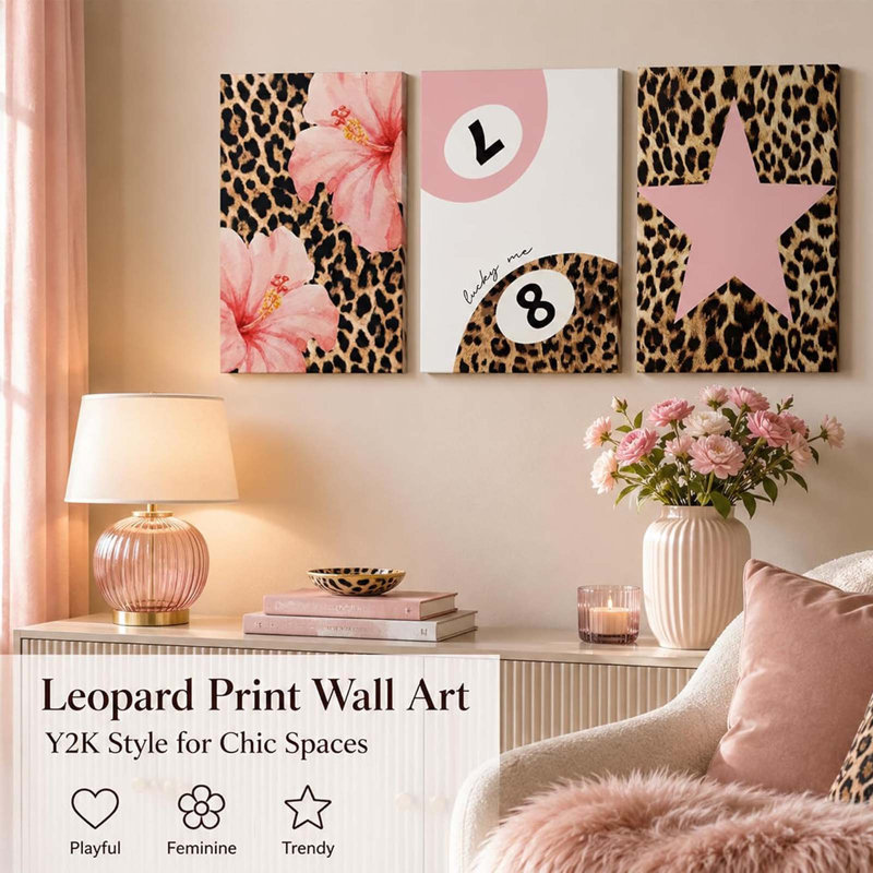 3 Piece Wrapped Canvas Wall Art