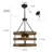 Gatlin 5 - Light 18'' W Lantern Modern Farmhouse Drum Dining Room Chandelier