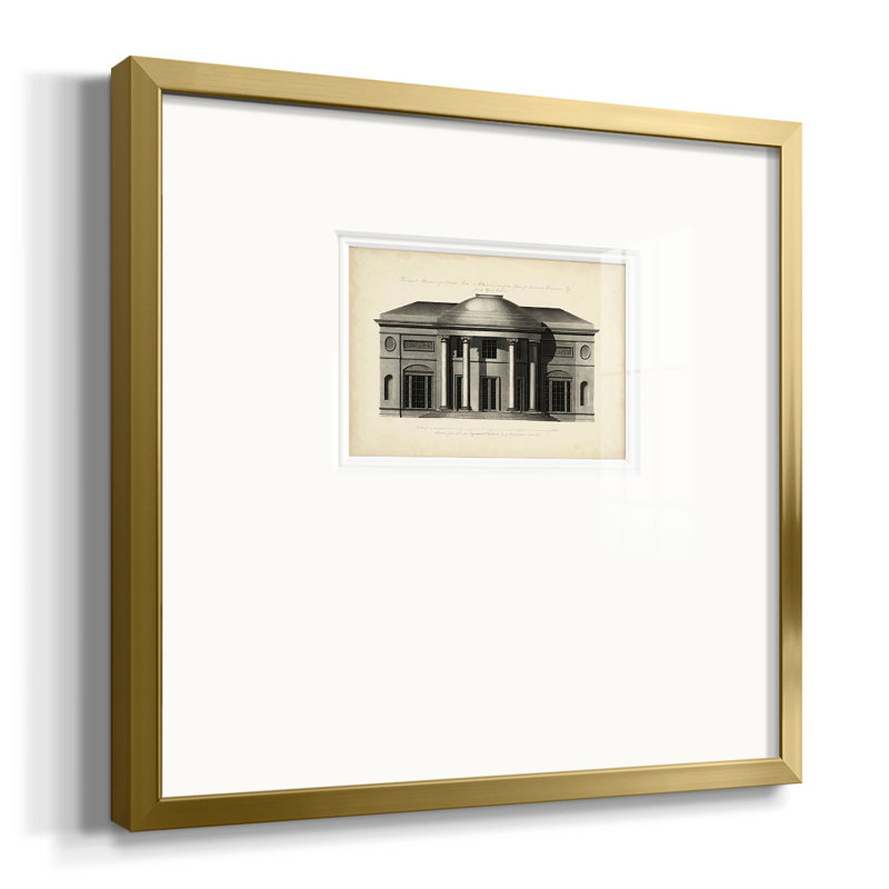 Richardson Architecture III, reproduction d'art encadrée, H 21 po x l 21 po x P 1,25 po