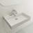 BOCCHI Milano 18.31'' Fireclay Rectangular Bathroom Sink with Overflow-90558740-94265129