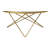 Fulton Marble Top Coffee Table-779913648