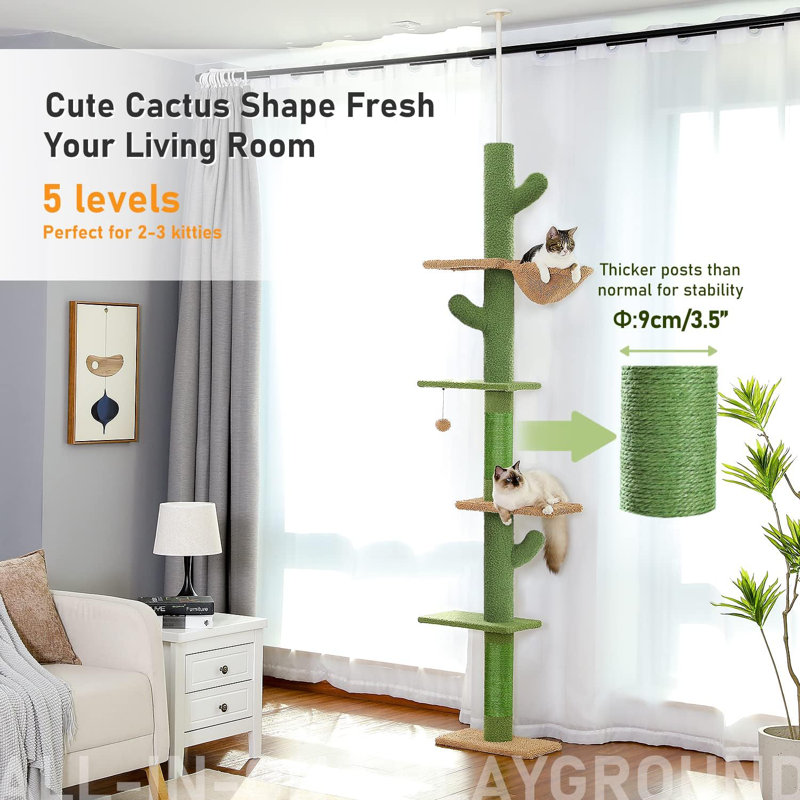 Dantre 90.2'' H Cat Tree