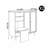 French style creative shoe cabinet-1933292726
