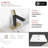 Stylish Single Hole Bathroom Faucet Plate-104699610
