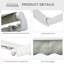 Auvent de terrasse mural rétractable L 98,5 po x l 78,8 po-788259820