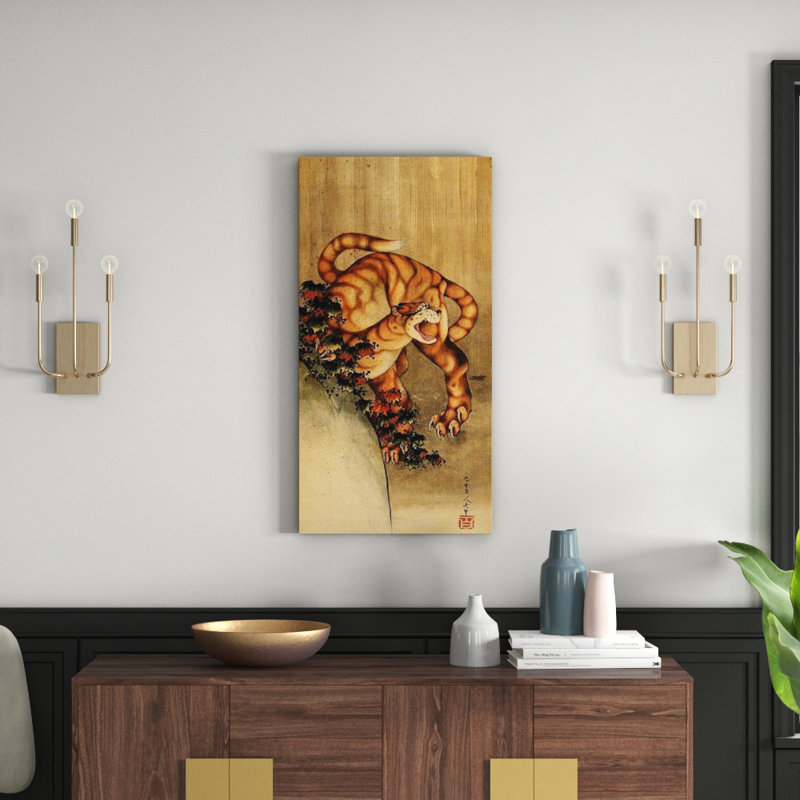 Hokusai - Wrapped Canvas Painting, 100cm H x 50cm W x 1.8cm D
