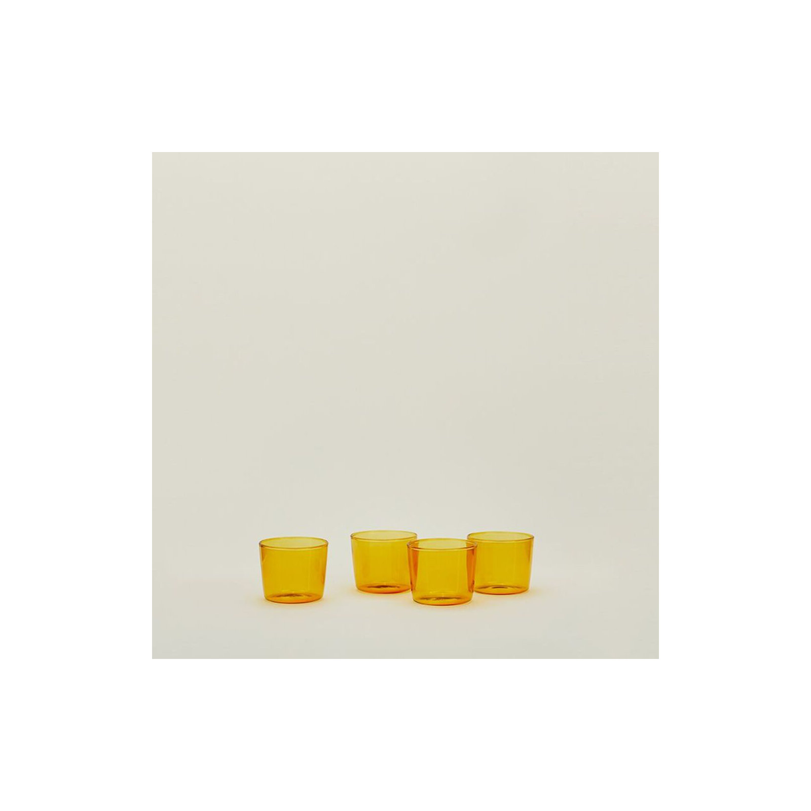Essential Glassware , Small Glassware 6 oz., Amber