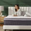 Matelas hybride à ressorts ensachés en mousse viscoélastique 10 po Idée de cadeau-178706642