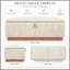 Pouf de rangement en velours Canterbury avec couvercle relevable et base imitation bois-2130992027