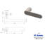 Passage Door Lever Set-47800327-60691980-124967889
