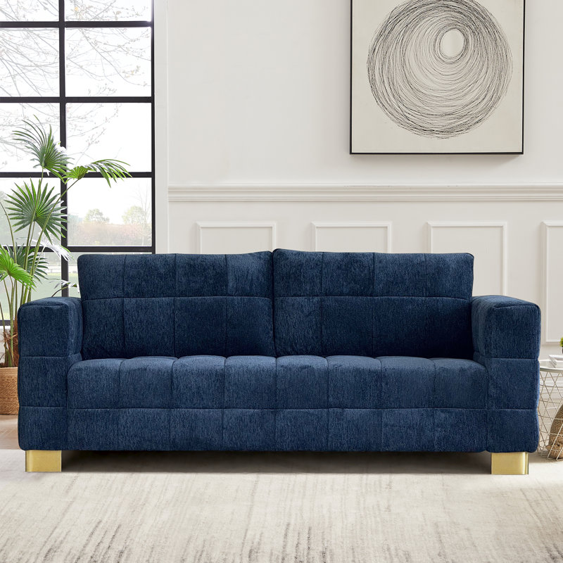 Canapé 81,89 po, Bleu