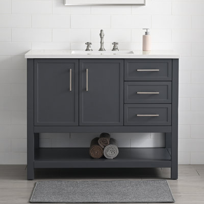 Vicini Single 42" Bathroom Vanity Set