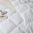 Lightweight White Goose Down Fiber Comforter-1016473725