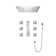 Thermostatic All-In-One Kit with Rough in-Valve