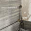 Contenant de rangement en grain de bois gris de 30 po avec capacité abondante - pour chambre à coucher, vestibule, commode de salon par grain, pièce à charnière et surélevée, entrée