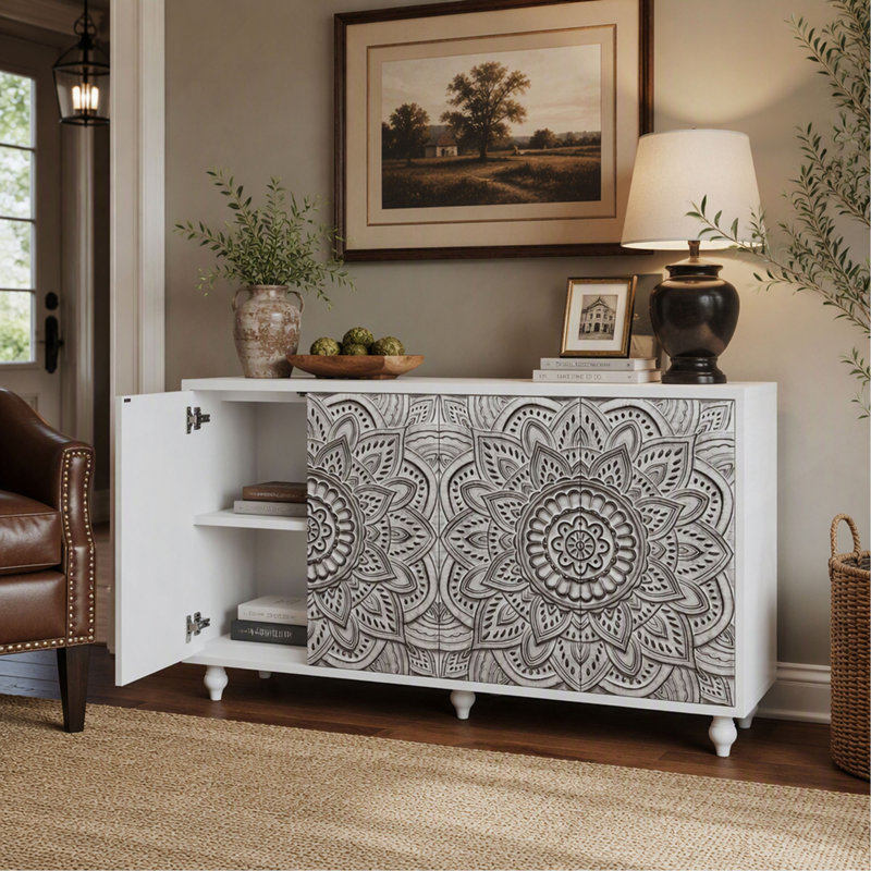 Accent Cabinet, White