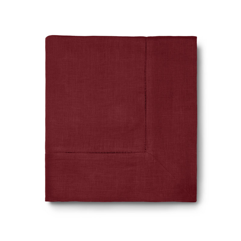 Festival Handmade Tablecloth, 140" x 66", Cinnabar